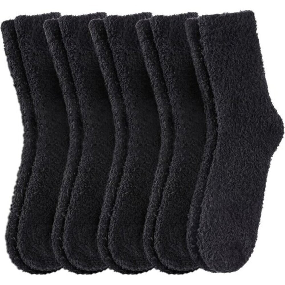MQELONG Women’s Super Soft Fuzzy Sleeping Socks 5-Pair Cozy Warm Size 5-10